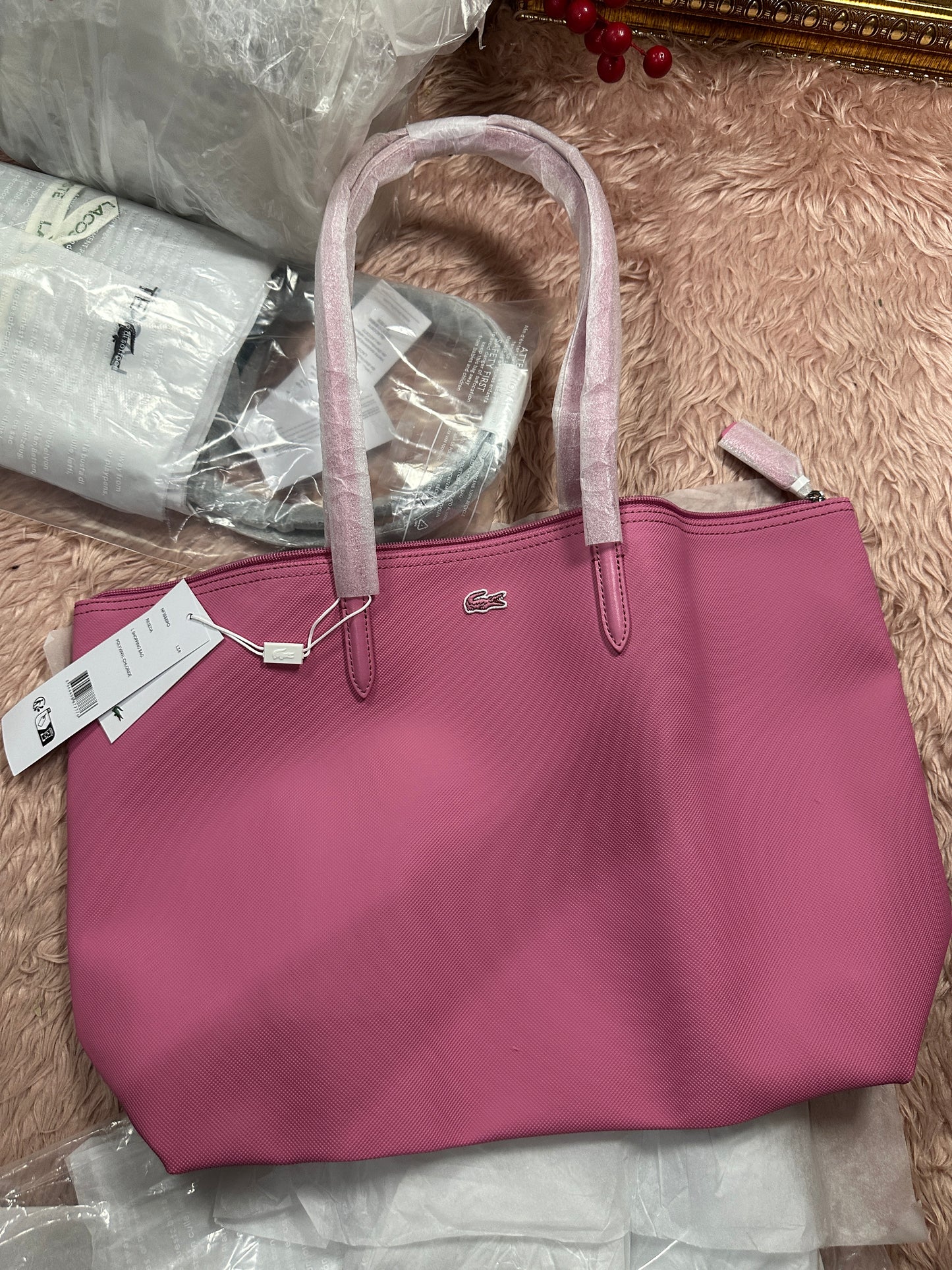 ORIG & IMPORTED LCT Concept Tote Bag Reseda Pink Small & Large
