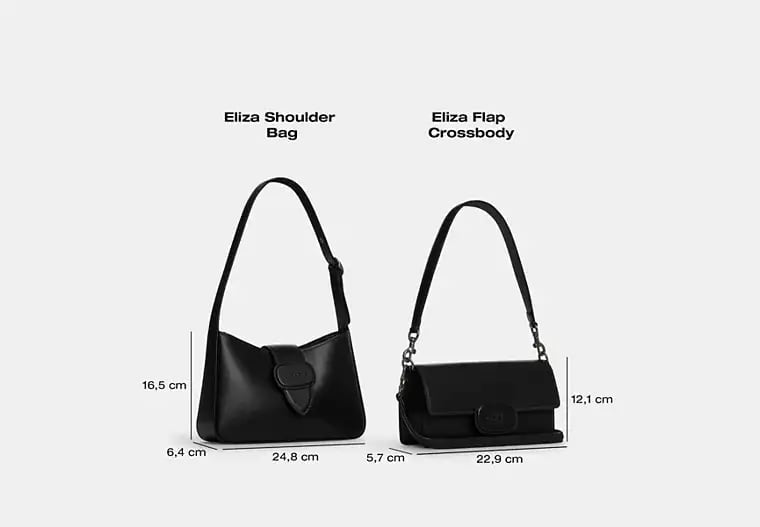 AUTHENTIC/ORIGINAL COACH Eliza Flap Crossbody Bag