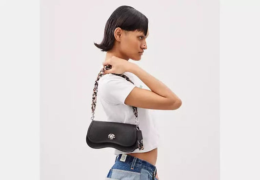 ORIG & IMPORTED Coach Wavy Dinky Bag In Coachtopia Leather