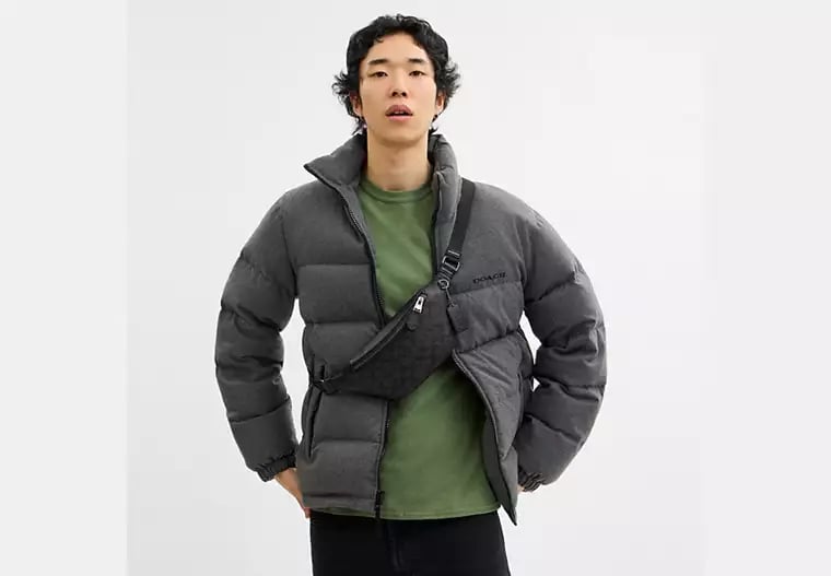 ORIG & IMPORTED COACH Warren Mini Belt Bag In Signature Canvas