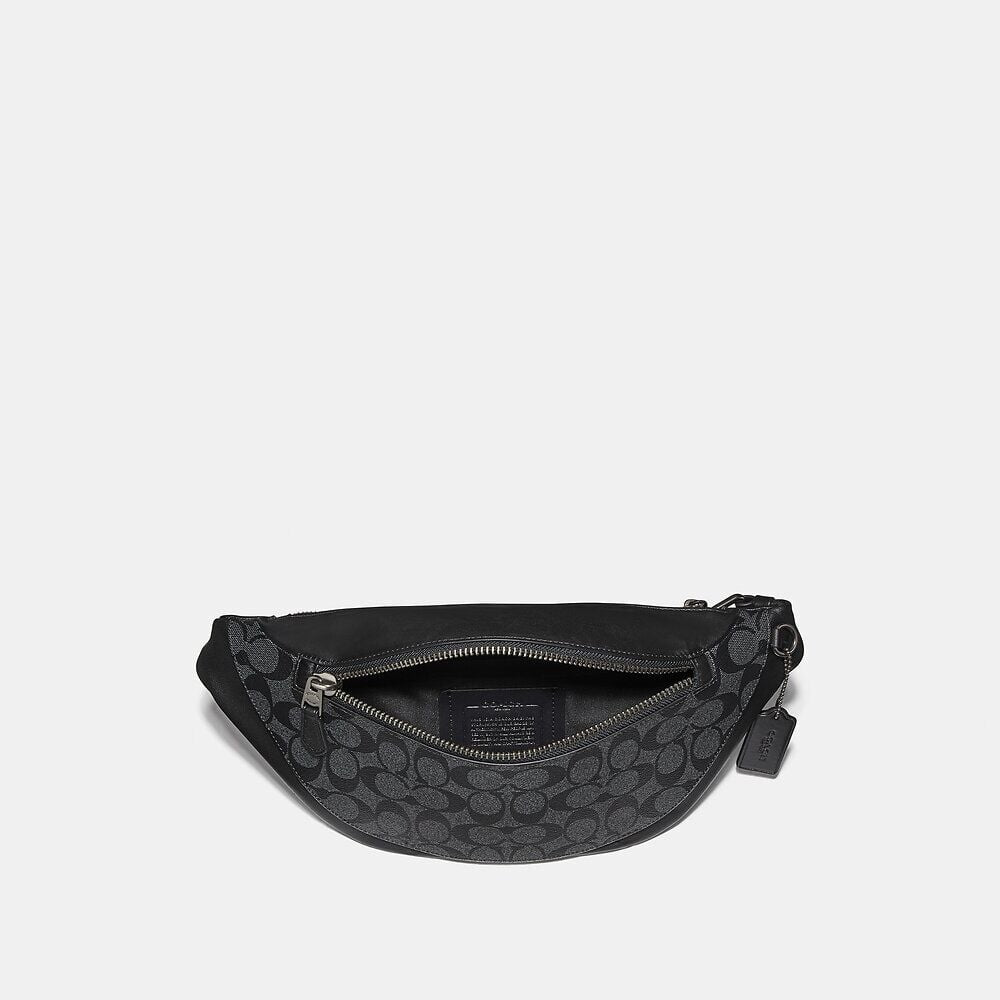 ORIG & IMPORTED Coach Warren Belt Bag In Signature Canvas