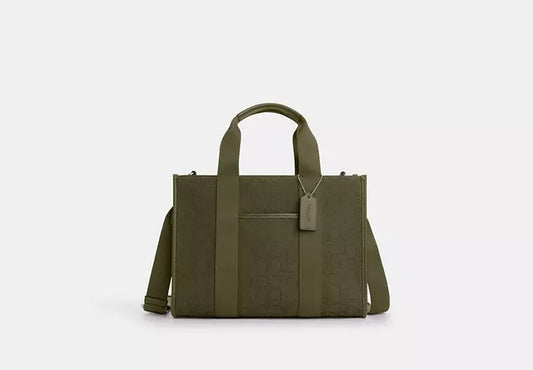 AUTHENTIC/ORIGINAL COACH Smith Tote Bag In Signature Jacquard