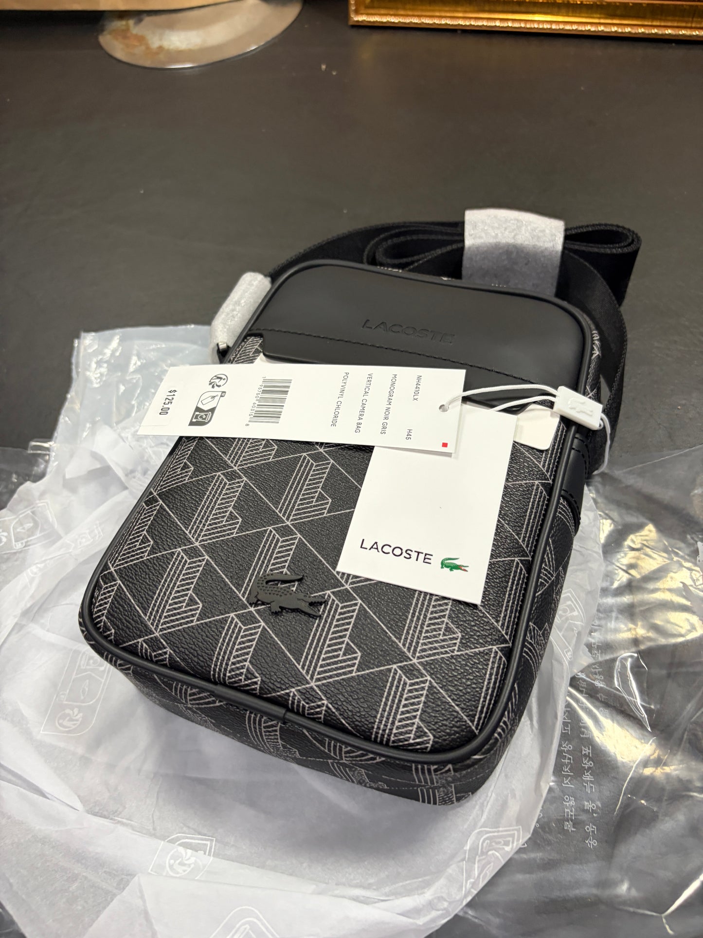 ORIG & IMPORTED LCT The Blend Satchel Small Men’s Phone Gray/Black Bag