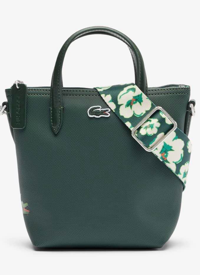 AUTHENTIC/ORIGINAL Lac0st Holiday Mini Tote Bag Green