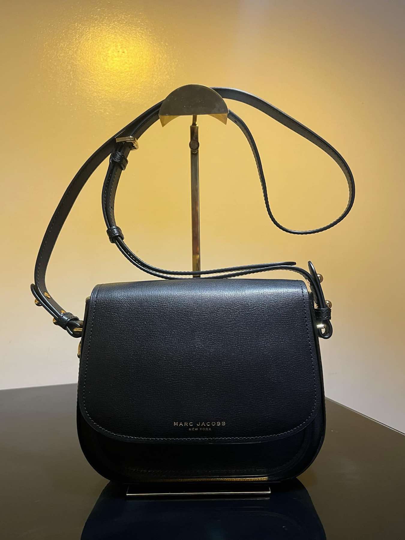 AUTHENTIC/ORIGINAL Preloved MJ Mini Rider Leather Crossbody Bag