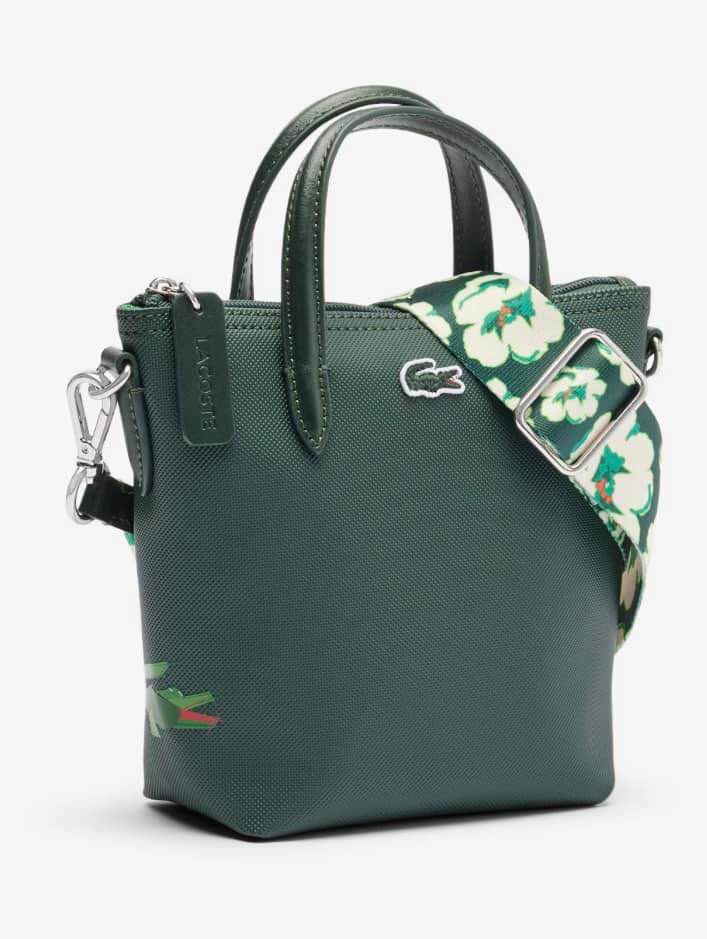 AUTHENTIC/ORIGINAL Lac0st Holiday Mini Tote Bag Green