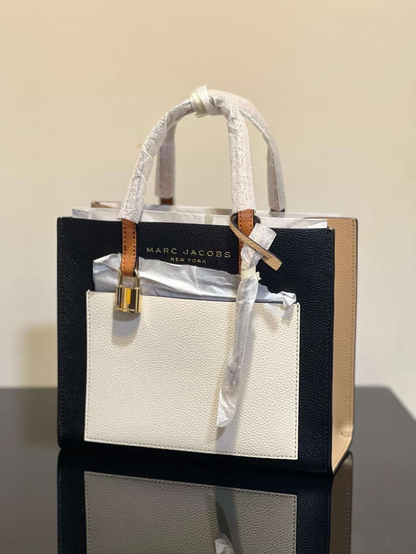 AUTHENTIC/ORIGINAL MJ Mini Grind Satchel Tote Bag Smoked Almond