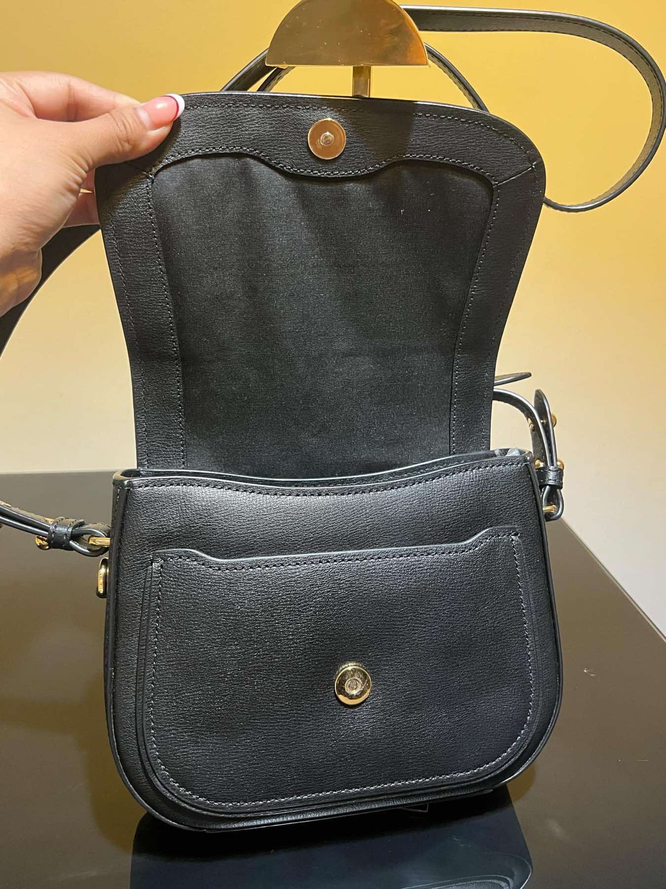 AUTHENTIC/ORIGINAL Preloved MJ Mini Rider Leather Crossbody Bag