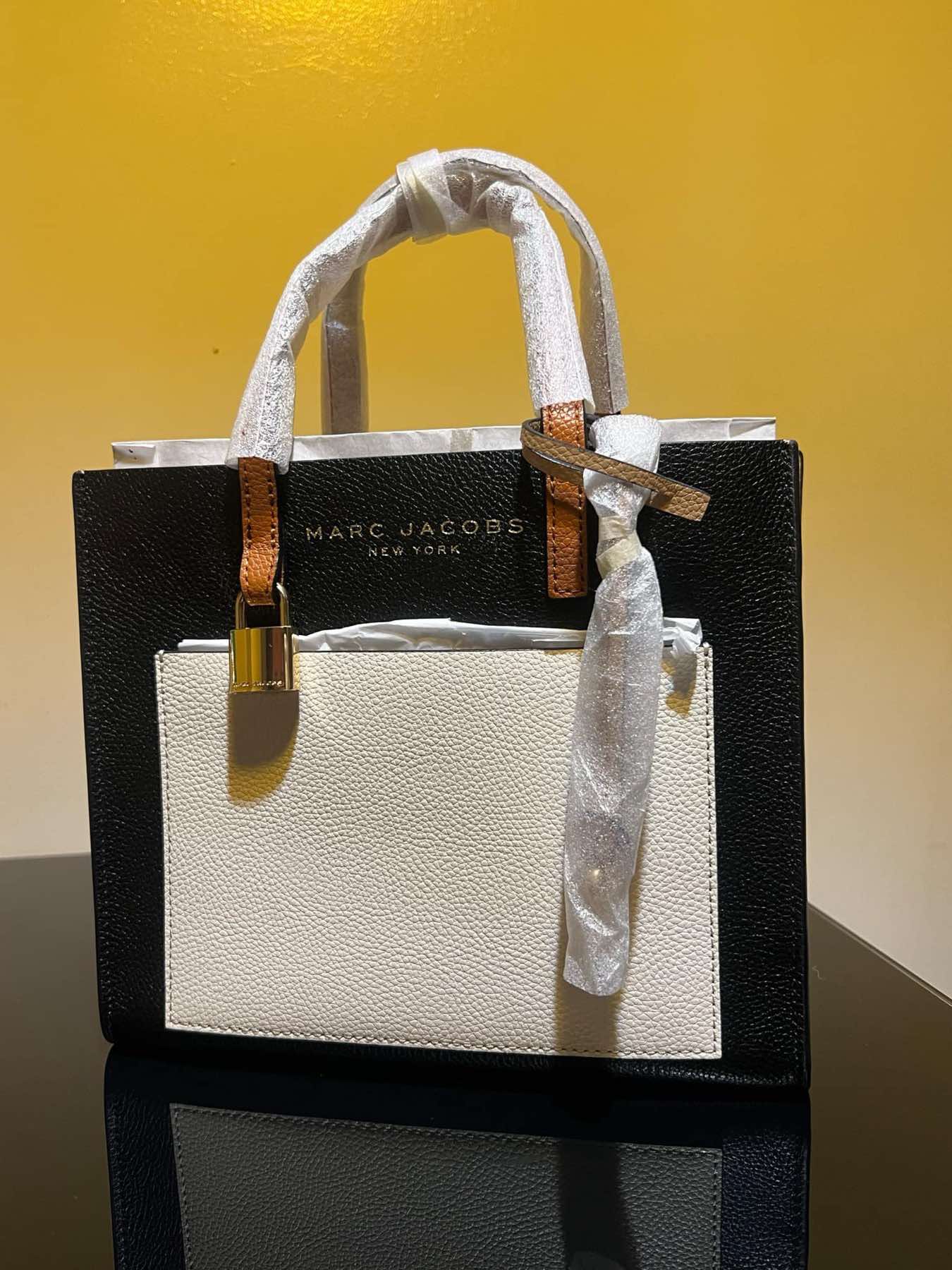 AUTHENTIC/ORIGINAL MJ Mini Grind Satchel Tote Bag Smoked Almond
