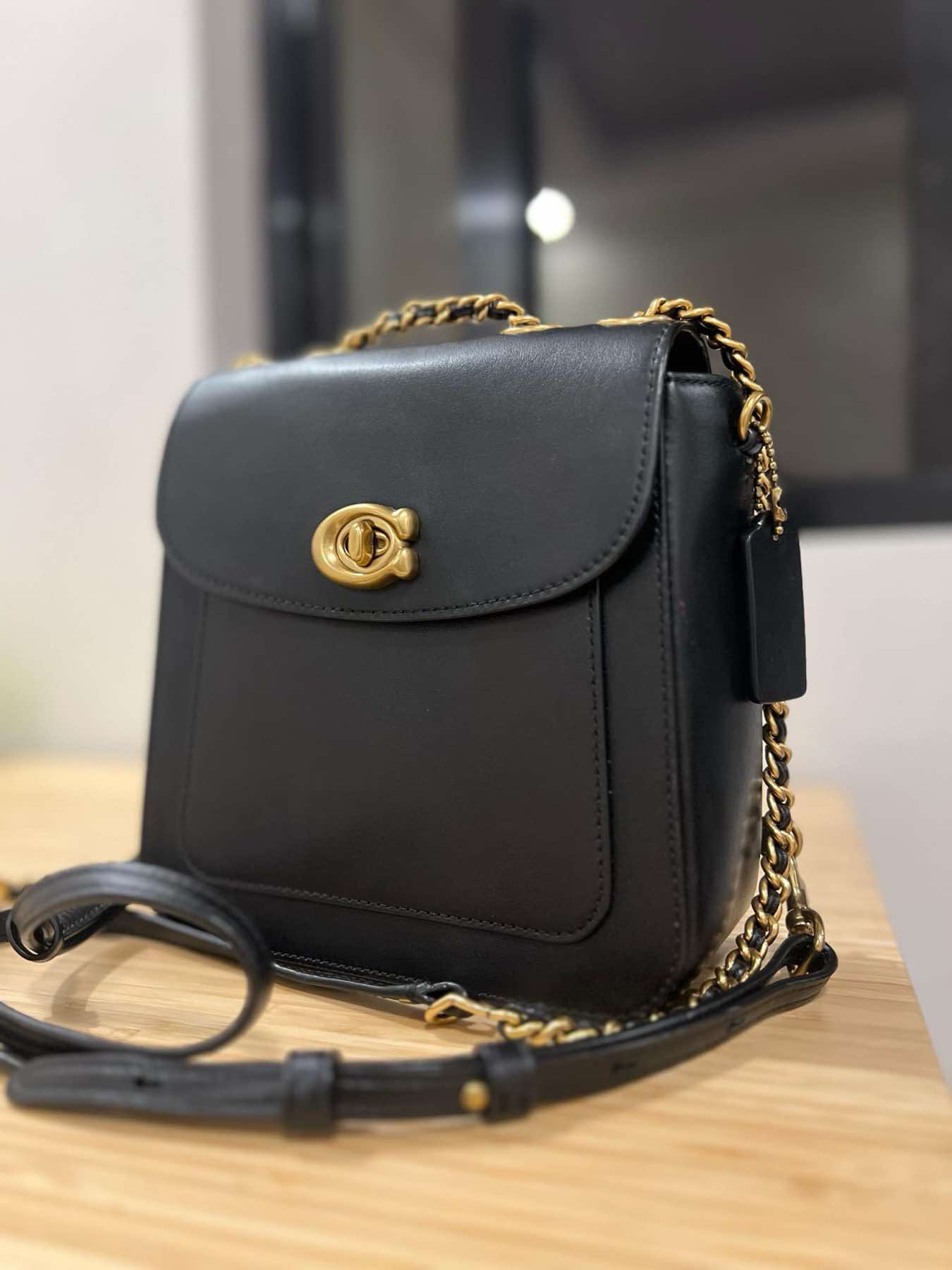 coach convertible backpack 18 Madison Black Balilene Coach parker 18 in -
