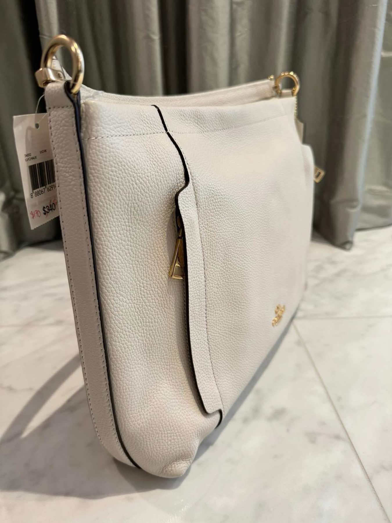 AUTHENTIC/ORIGINAL Coach Scout Hobo Large White Bag
