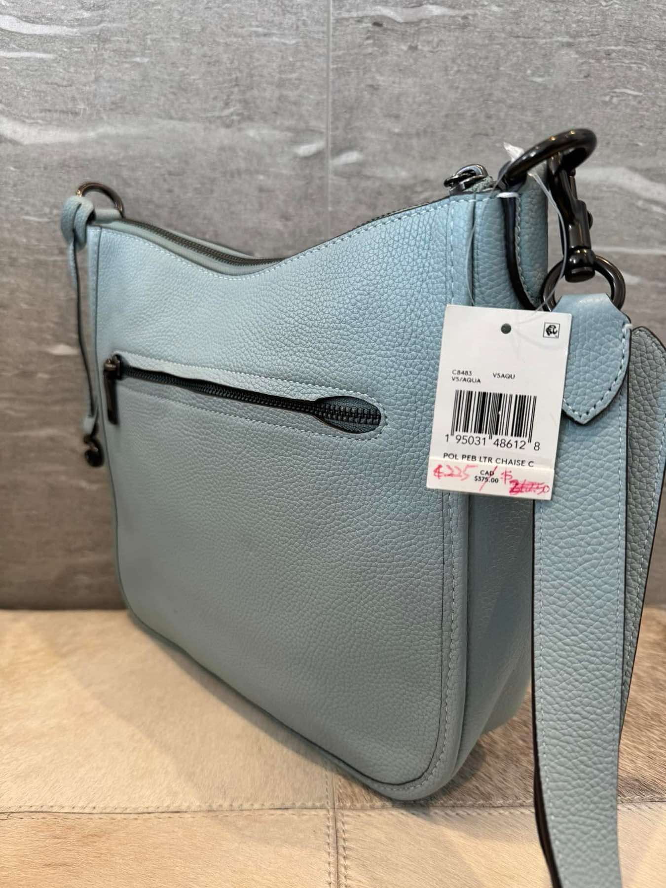 AUTHENTIC/ORIGINAL Coach Chaise Crossbody Bag Blue/Green