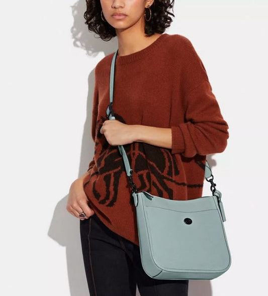 AUTHENTIC/ORIGINAL Coach Chaise Crossbody Bag Blue/Green
