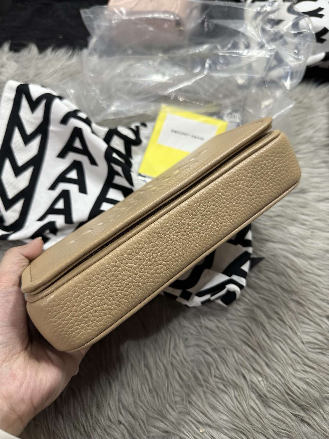 AUTHENTIC/ORIGINAL MJ The Mini Bag Camel Brown