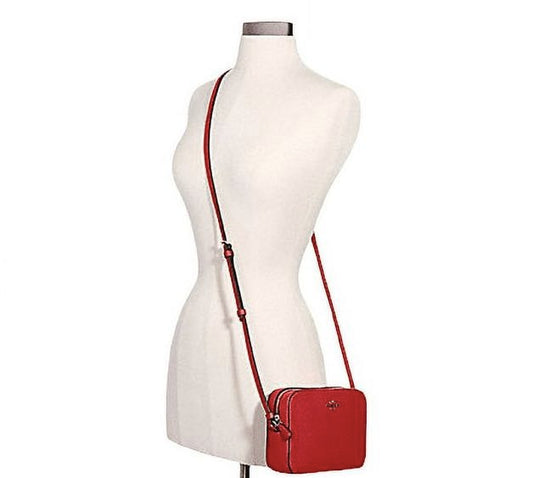 AUTHENTIC/ORIGINAL Coach Mini Camera Bag Red