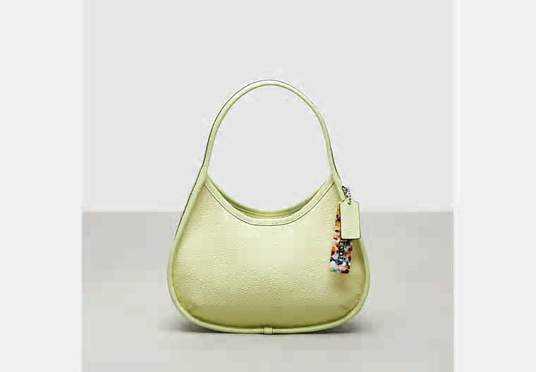 AUTHENTIC/ORIGINAL COACH Ergo Bag In Coachtopia Leather - LIME