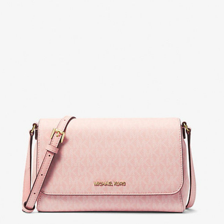 AUTHENTIC/ORIGINAL MICHAEL KORS MK Medium Logo Convertible Crossbody Bag