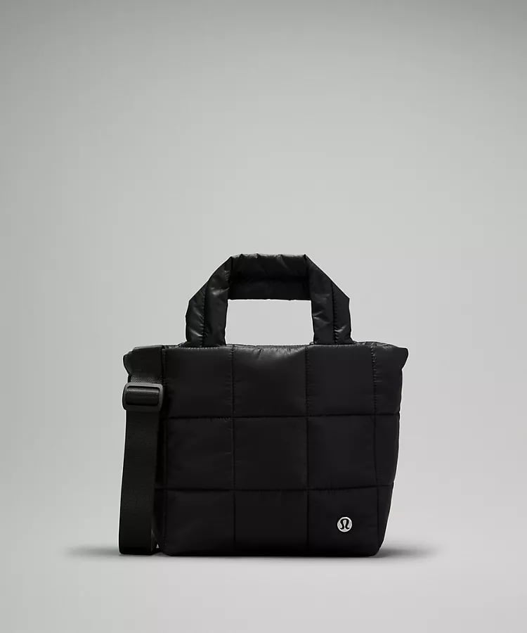 AUTHENTIC/ORIGINAL Lululemon Quilted Grid Tote Bag Mini 5L