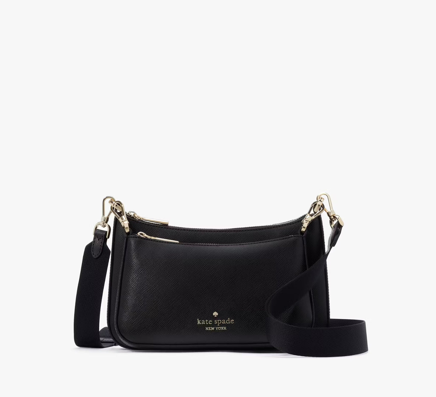 AUTHENTIC/ORIGINAL KATE SPADE KS Duet Saffiano Leather Small Crossbody