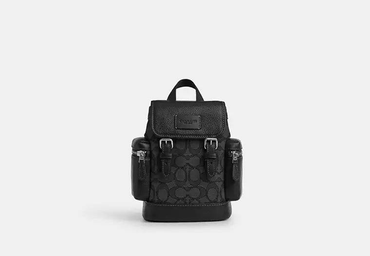 ORIG & IMPORTED COACH Sprint Sling Pack In Signature Jacquard