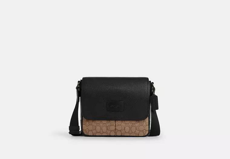 ORIG & IMPORTED COACH Sprint Map Bag 25 In Signature Jacquard