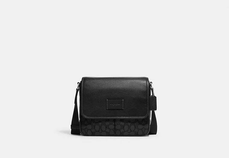 ORIG & IMPORTED COACH Sprint Map Bag 25 In Signature Jacquard