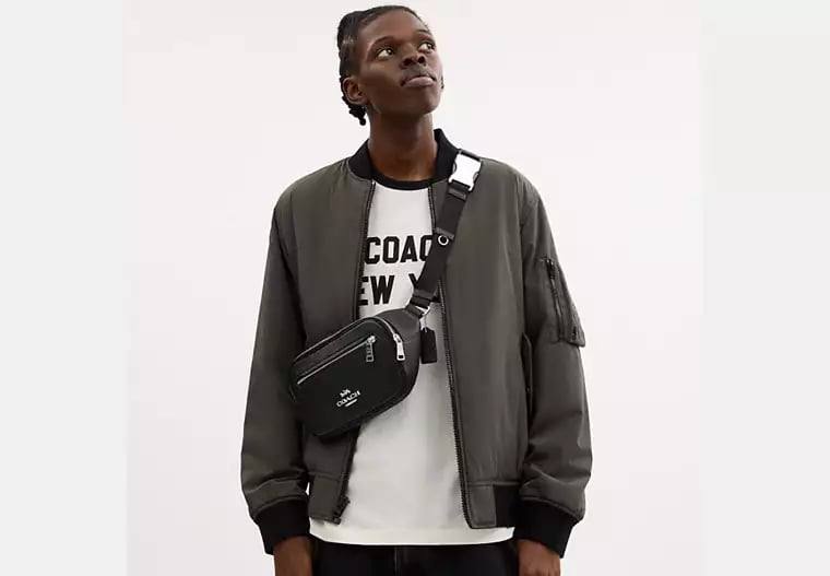 ORIG & IMPORTED COACH Elias Belt Bag In Signature Canvas