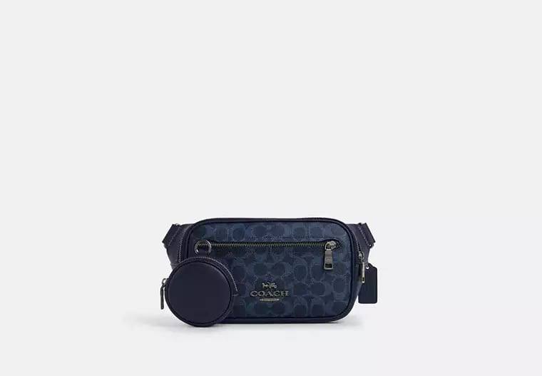 ORIG & IMPORTED COACH Elias Belt Bag In Signature Canvas