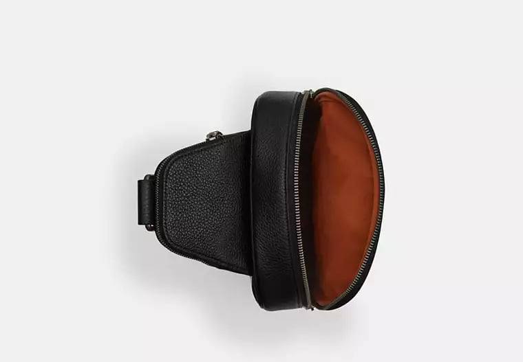 ORIG & IMPORTED COACH Ethan Pack In Blocked Signature Canvas