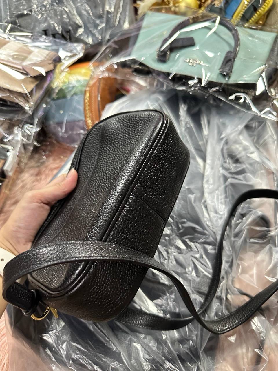 ORIG Preloved COACH Mini Jamie Camera Black Bag