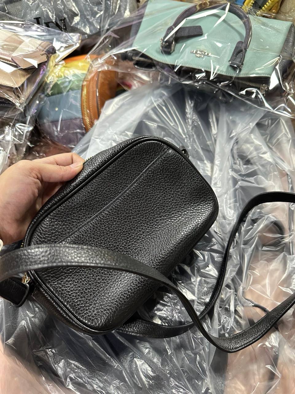 ORIG Preloved COACH Mini Jamie Camera Black Bag