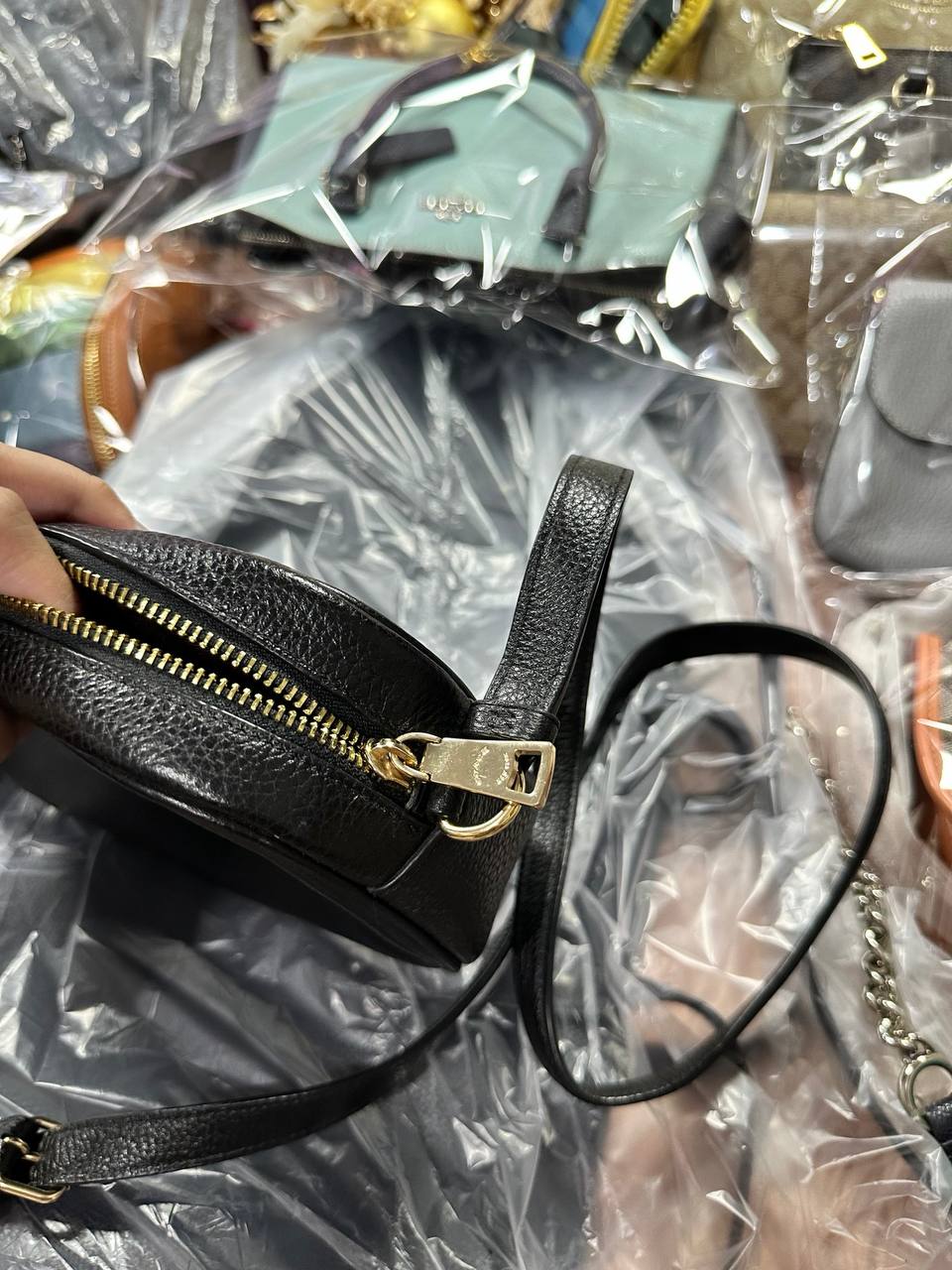 ORIG Preloved COACH Mini Jamie Camera Black Bag