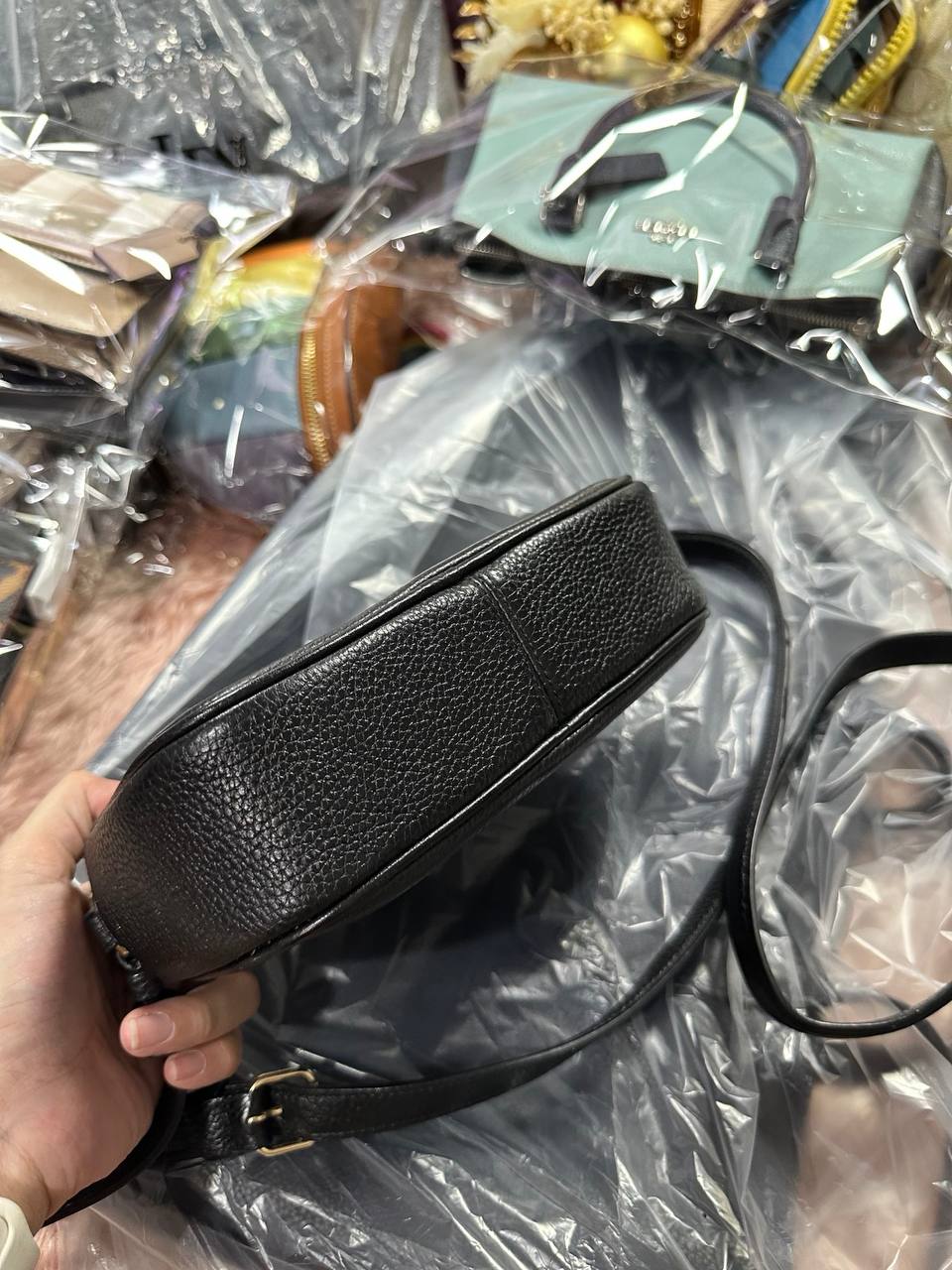 ORIG Preloved COACH Mini Jamie Camera Black Bag