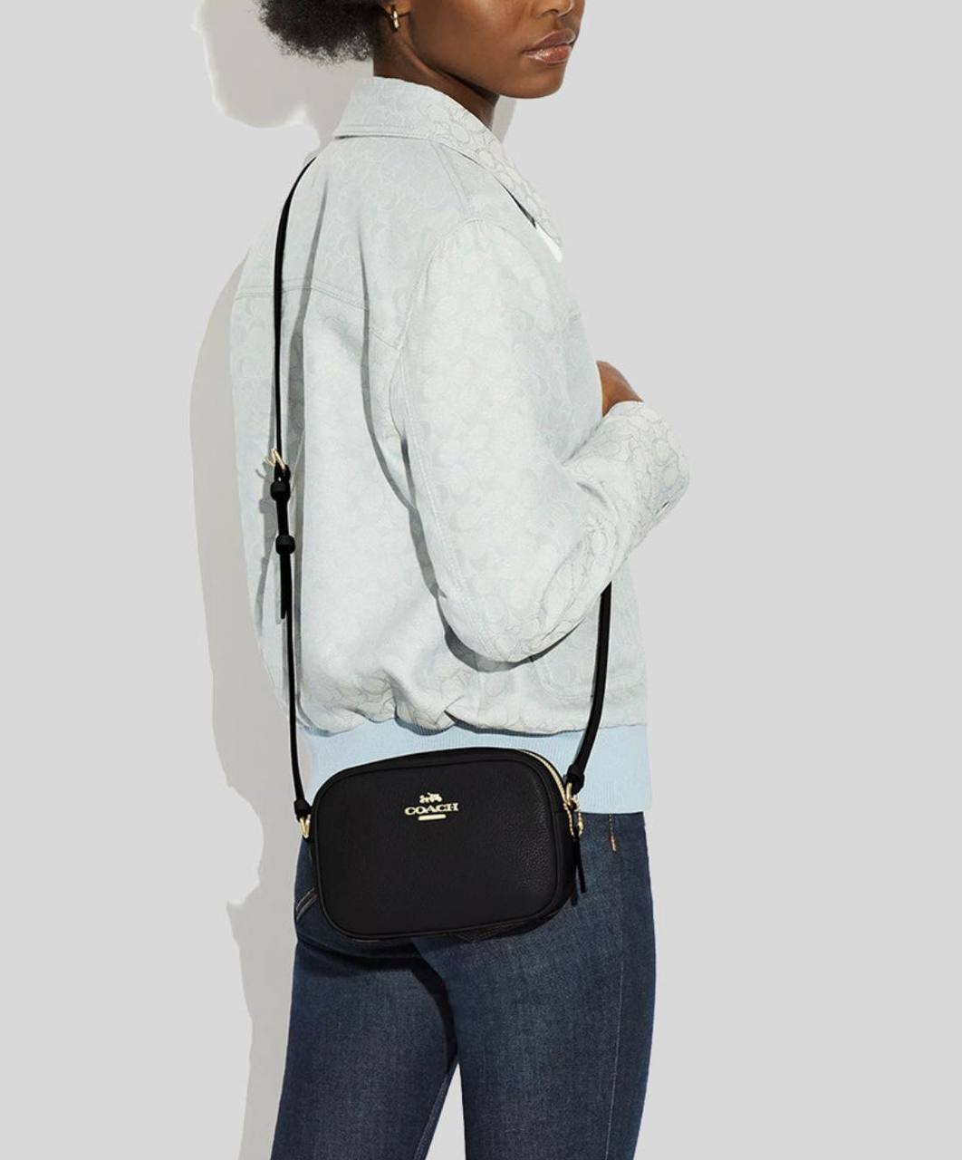 ORIG Preloved COACH Mini Jamie Camera Black Bag