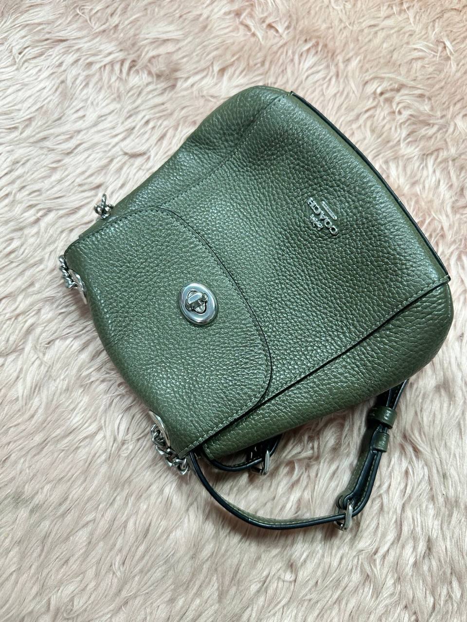 ORIG & IMPORTED COACH Convertible Mini Backpack Sage Green Bag