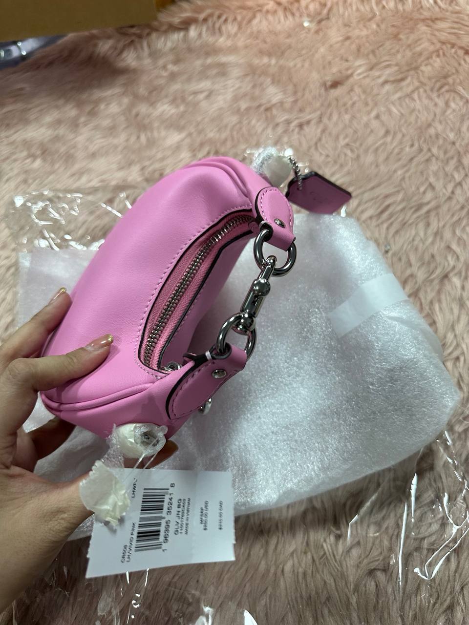 ORIG & IMPORTED COACH Jonie Micro Crossbody Mini Bag Vivid Pink