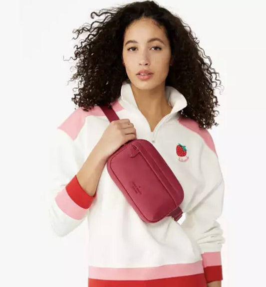 ORIG & IMPORTED Kate Spade KS Chelsea Red Belt Bag Nylon