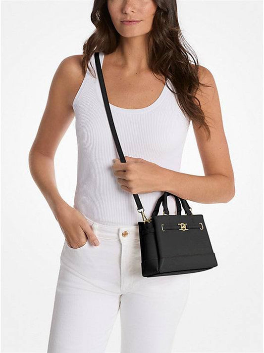 ORIG & IMPORTED Michael Kors MK Reed Extra-Small Pebbled Leather Satchel