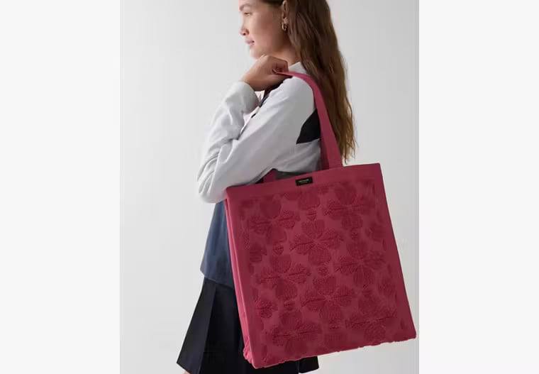 ORIG & IMPORTED Kate Spade KS Brooke Terry Carryall Large Tote
