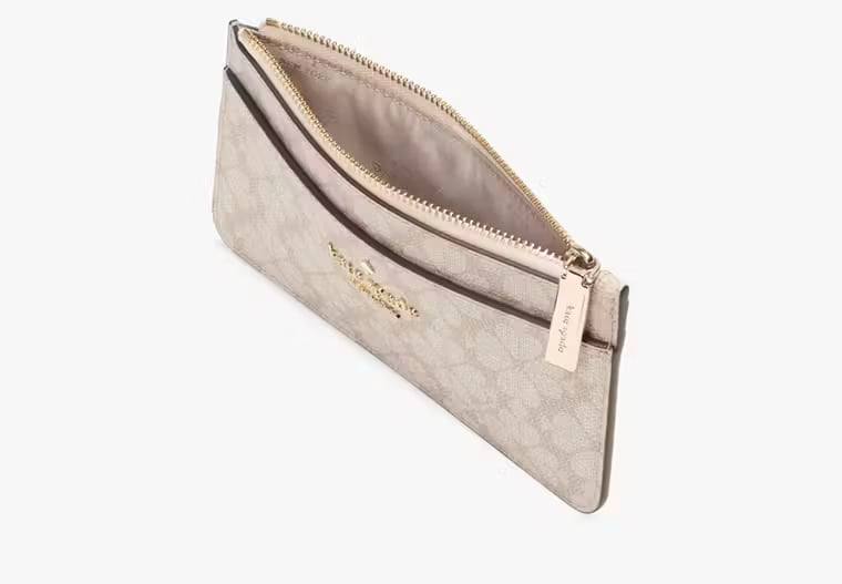 ORIG & IMPORTED Kate Spade KS Spade Flower Large Slim Card Holder