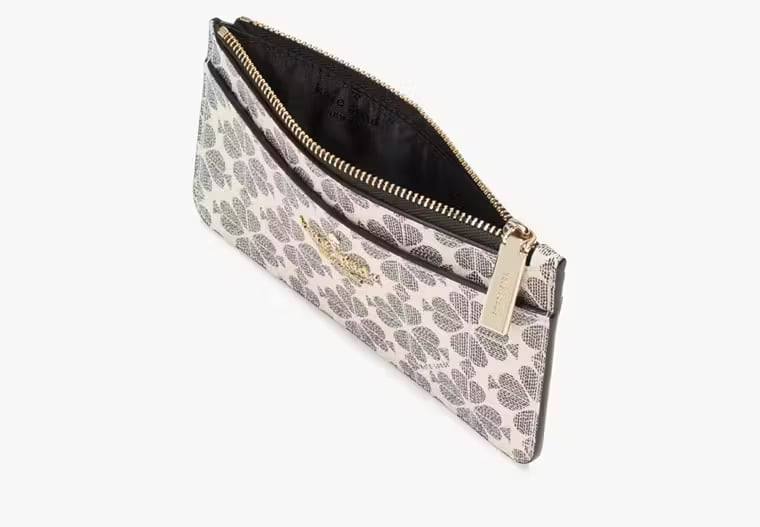 ORIG & IMPORTED Kate Spade KS Spade Flower Large Slim Card Holder