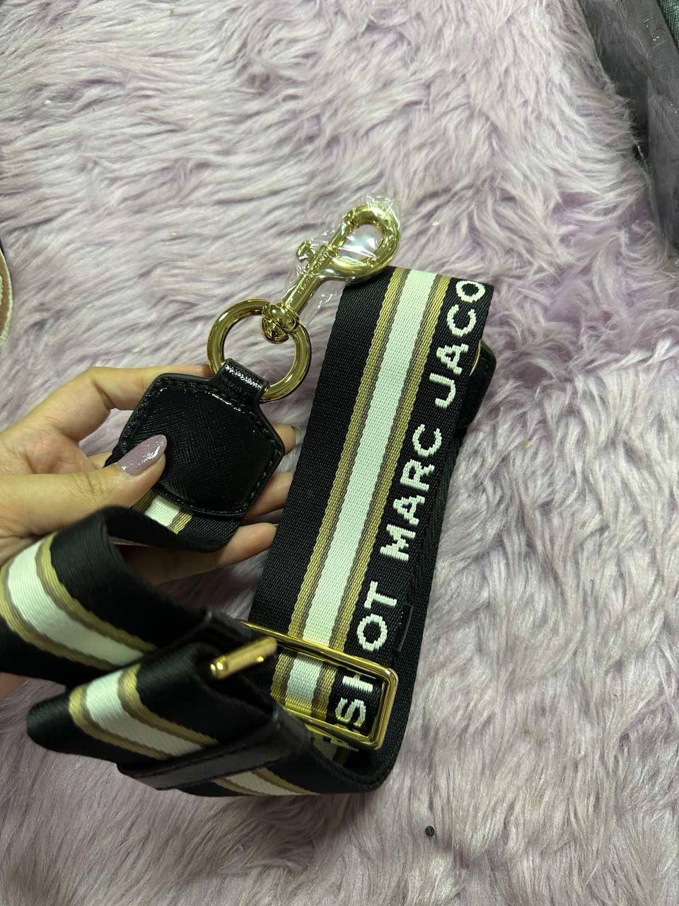 ORIG & IMPORTED Marc Jacobs MJ Thick Webbing Bag Strap (can be for SnapShot)