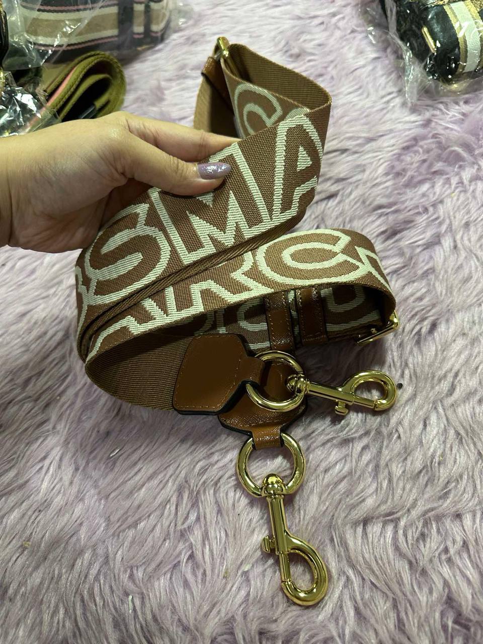 ORIG & IMPORTED Marc Jacobs MJ Thick Webbing Bag Strap (can be for SnapShot)