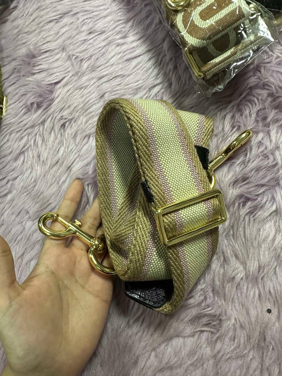 ORIG & IMPORTED Marc Jacobs MJ Thick Webbing Bag Strap (can be for SnapShot)
