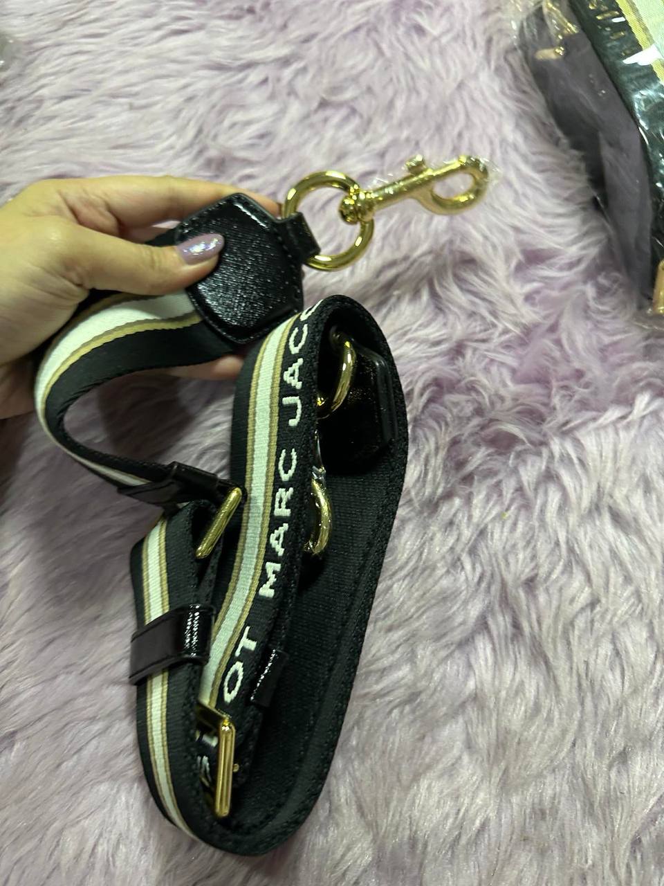 ORIG & IMPORTED Marc Jacobs MJ Thick Webbing Bag Strap (can be for SnapShot)