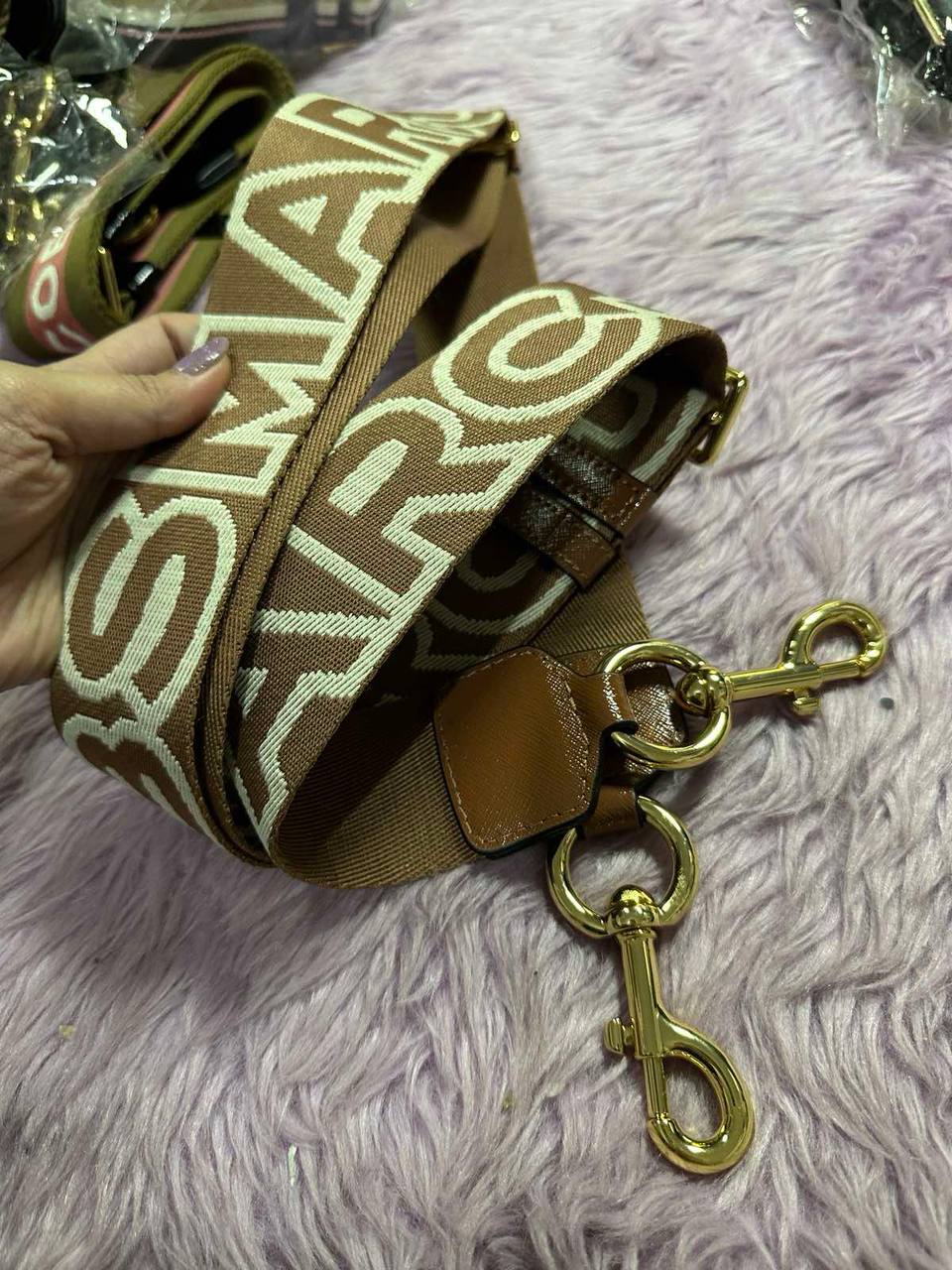 ORIG & IMPORTED Marc Jacobs MJ Thick Webbing Bag Strap (can be for SnapShot)