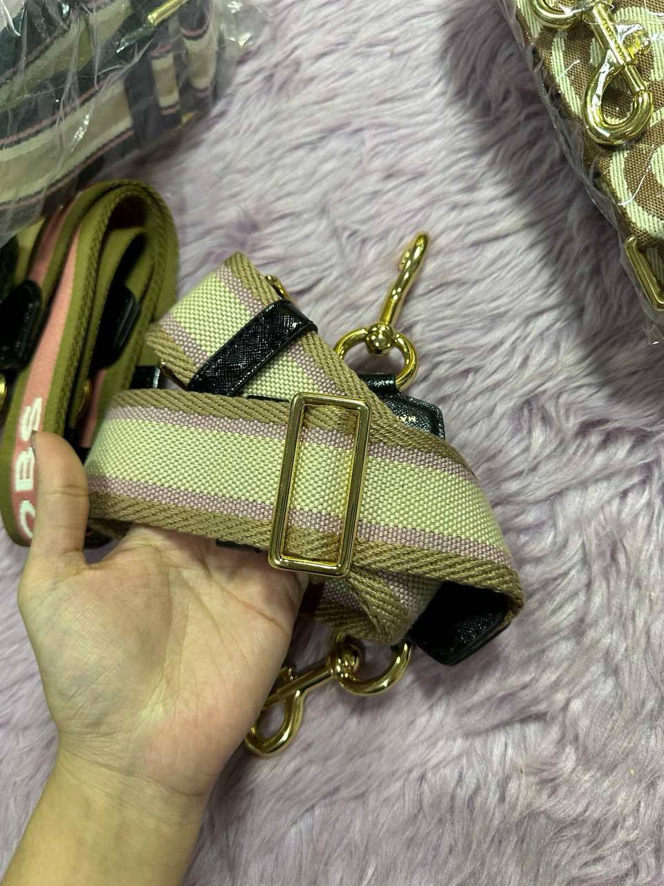 ORIG & IMPORTED Marc Jacobs MJ Thick Webbing Bag Strap (can be for SnapShot)