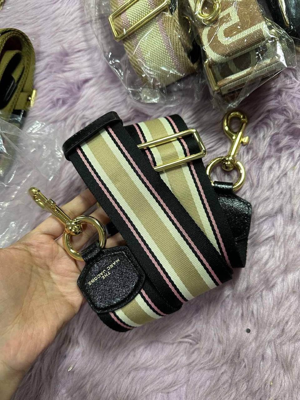 ORIG & IMPORTED Marc Jacobs MJ Thick Webbing Bag Strap (can be for SnapShot)