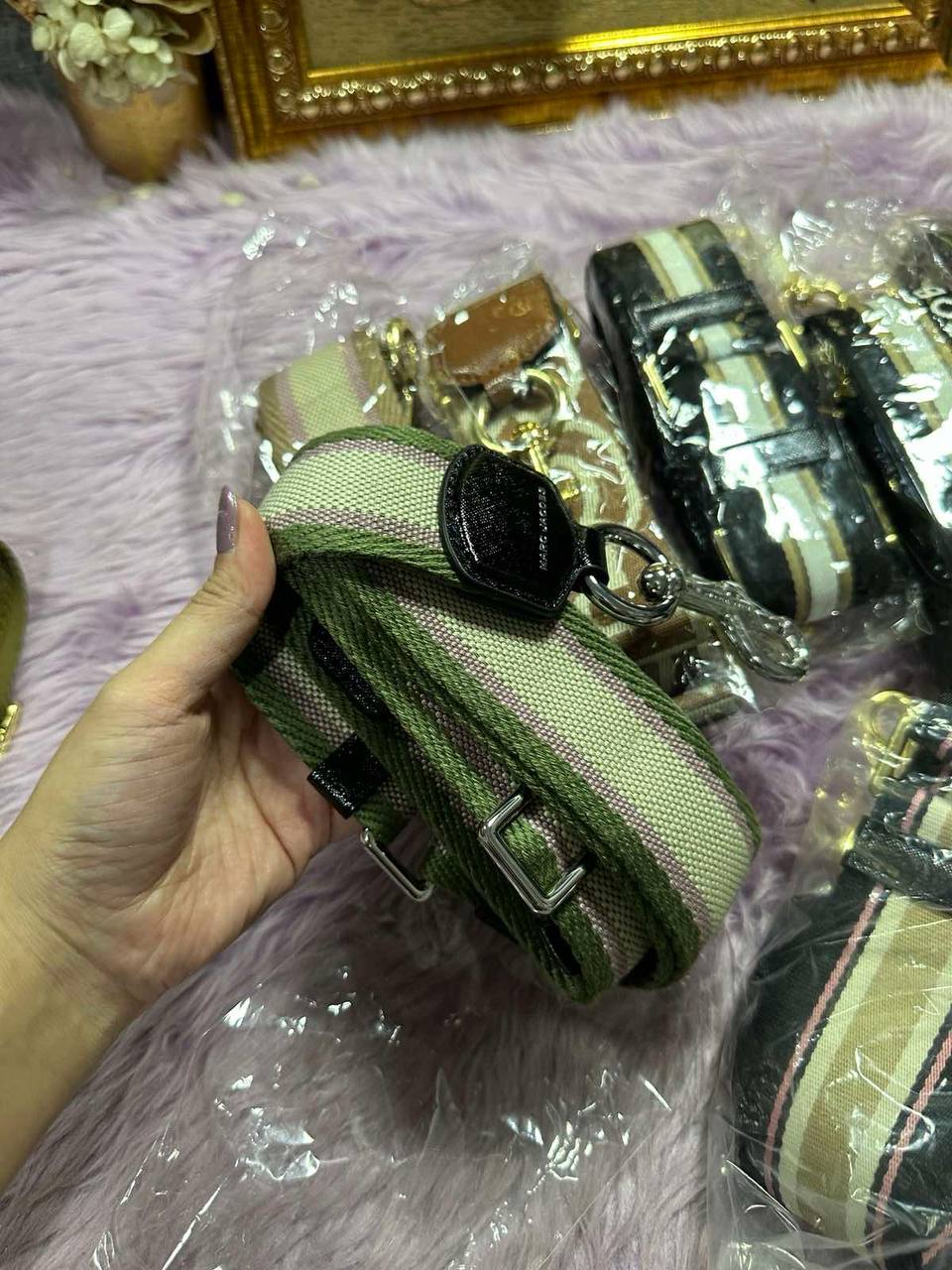 ORIG & IMPORTED Marc Jacobs MJ Thick Webbing Bag Strap (can be for SnapShot)