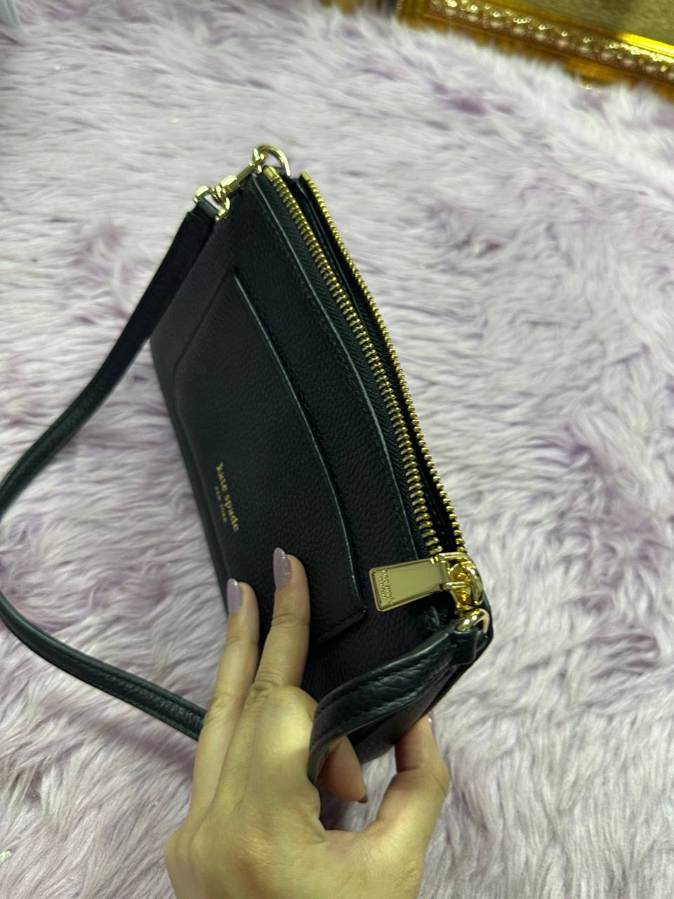 ORIG & IMPORTED Kate Spade KS Ava Pochette Small Shoulder Black Bag